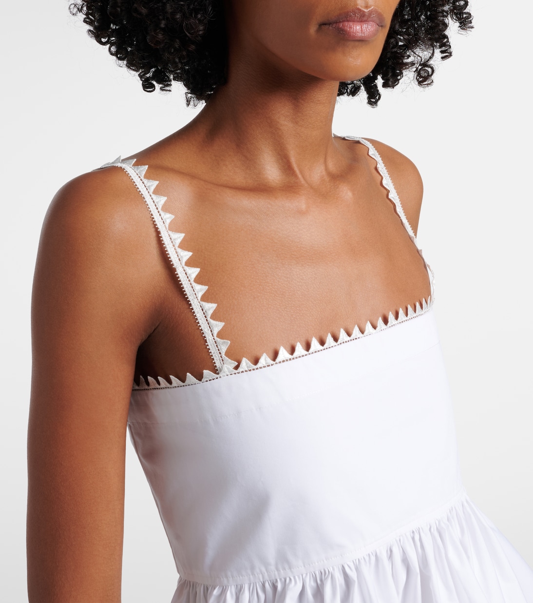 Traversin cotton peplum top | Jacquemus