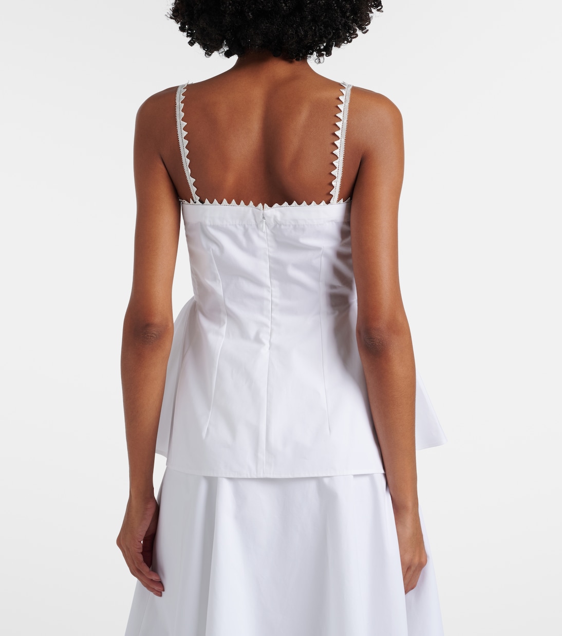 Traversin cotton peplum top | Jacquemus