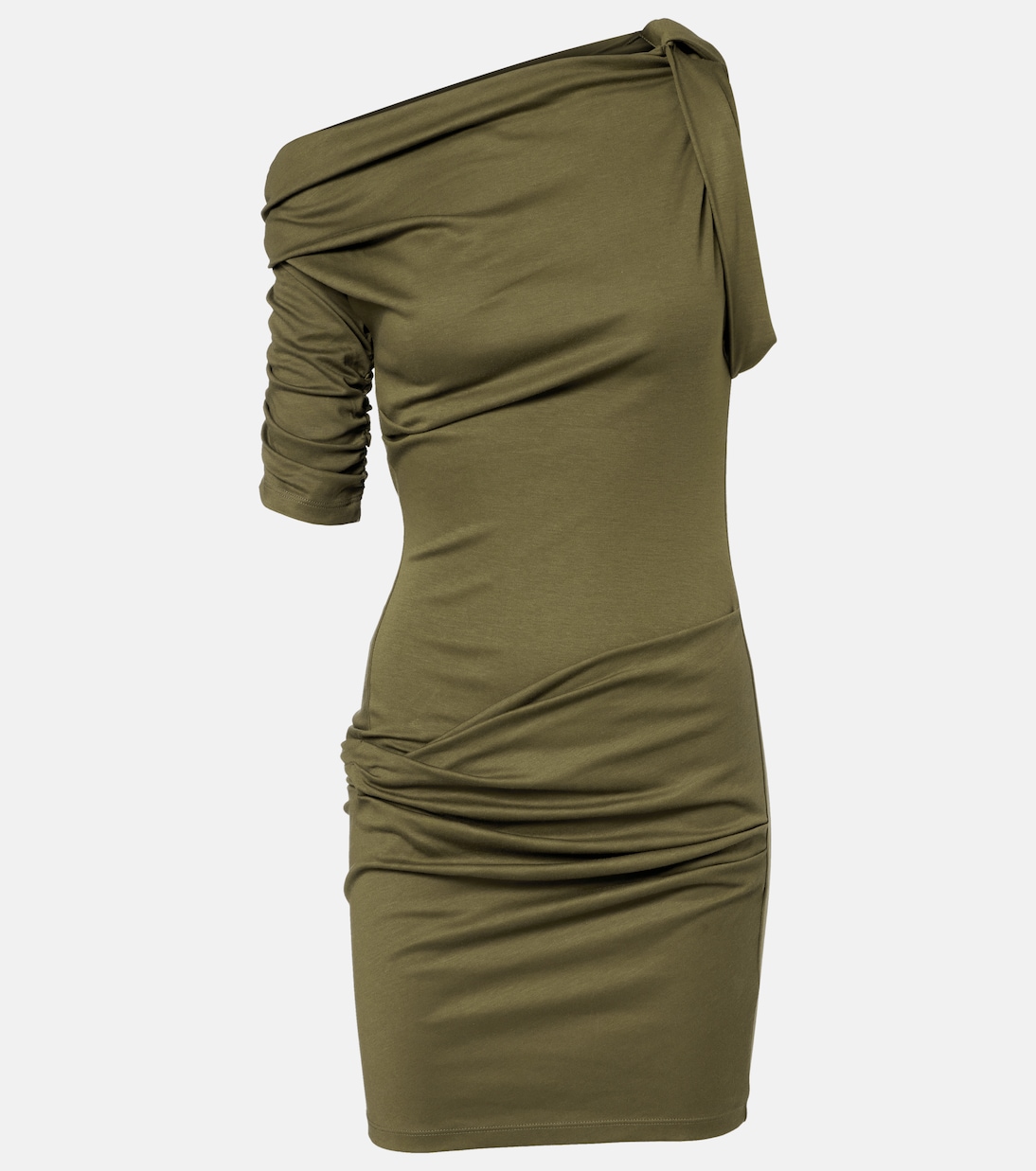 Draped cotton and silk minidress | Jacquemus