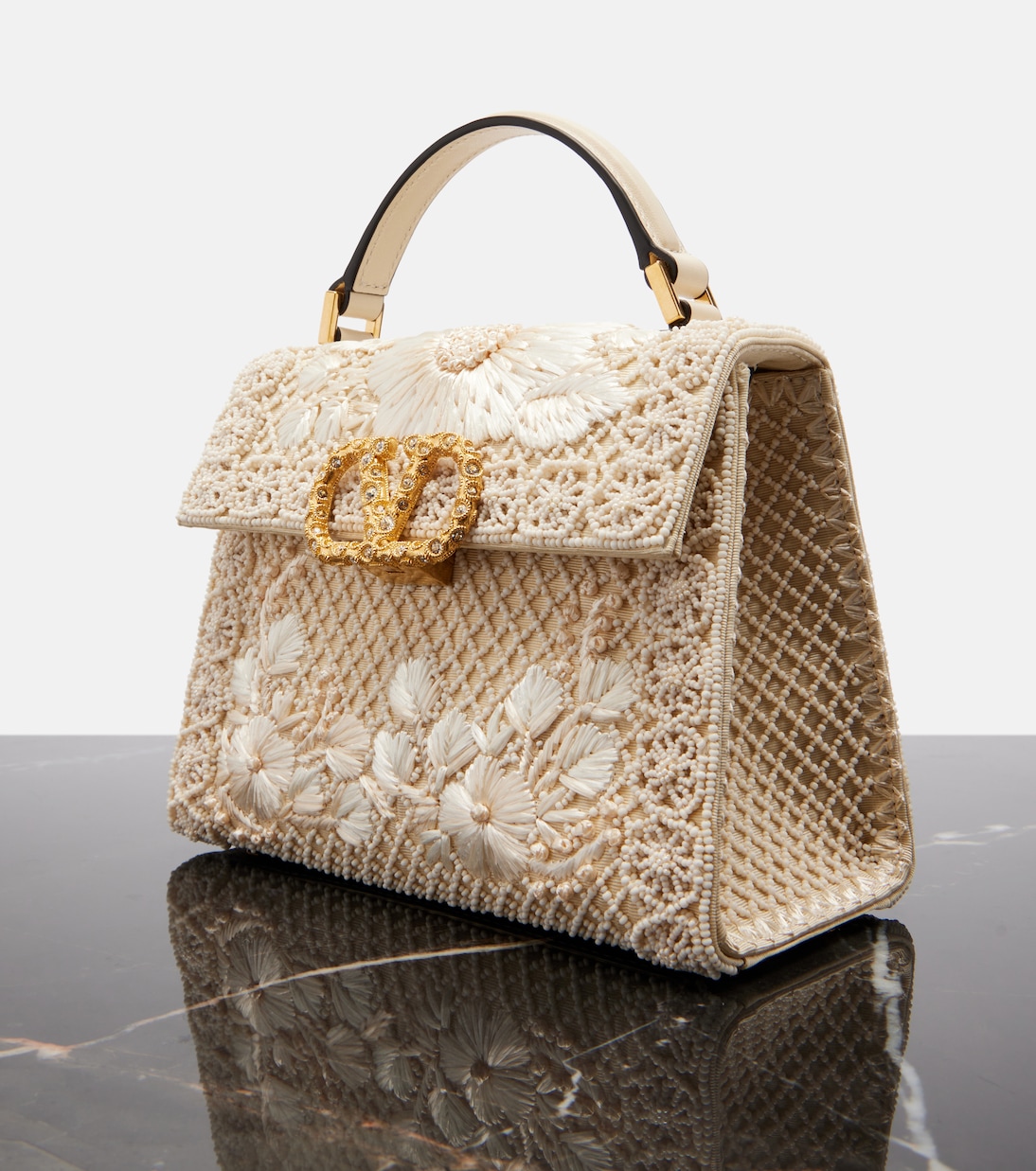 Verzierte Henkeltasche VSling Mini | Valentino Garavani