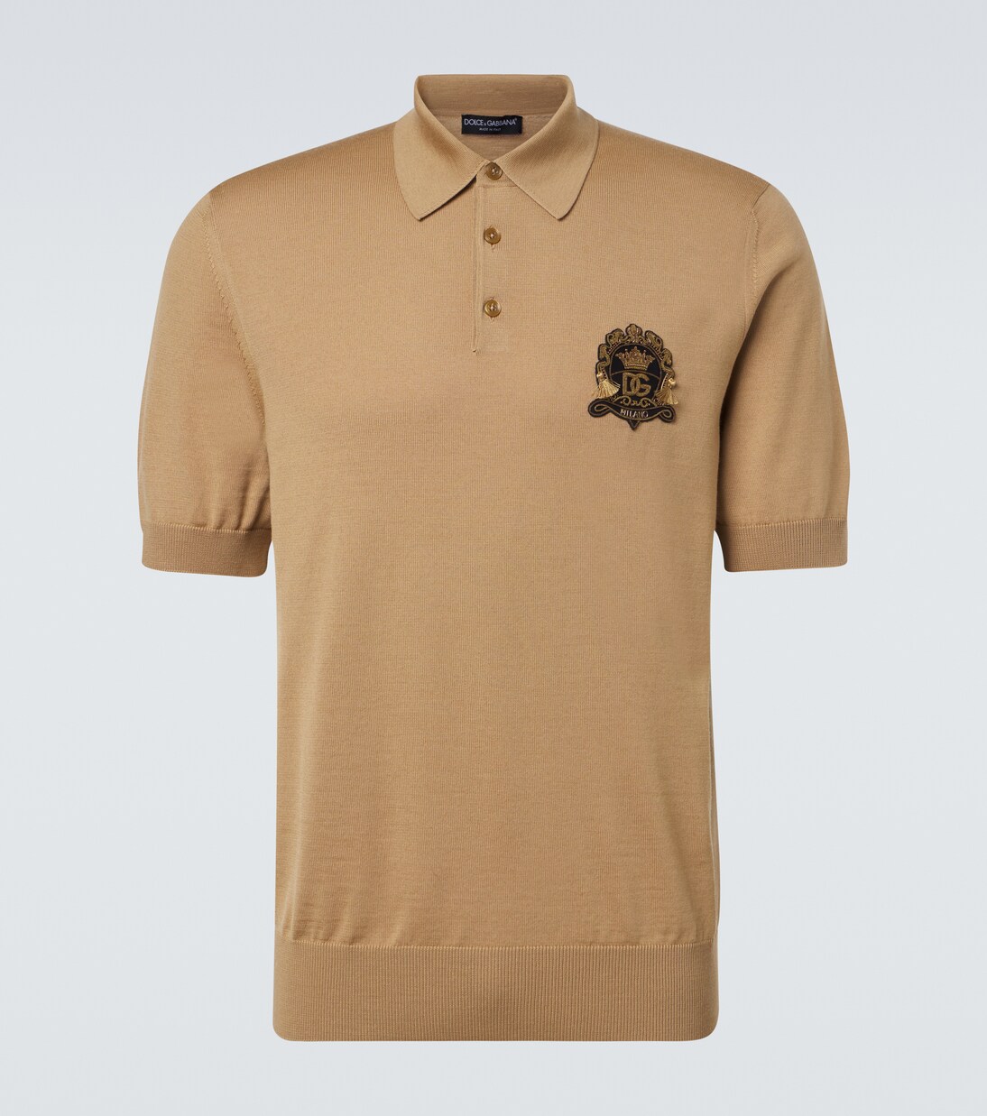 Virgin wool polo shirt | Dolce&Gabbana