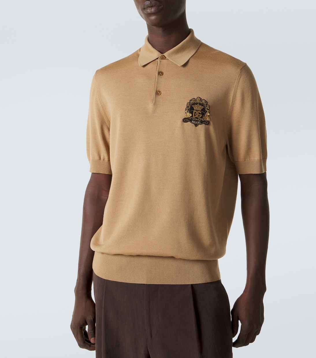 Virgin wool polo shirt | Dolce&Gabbana
