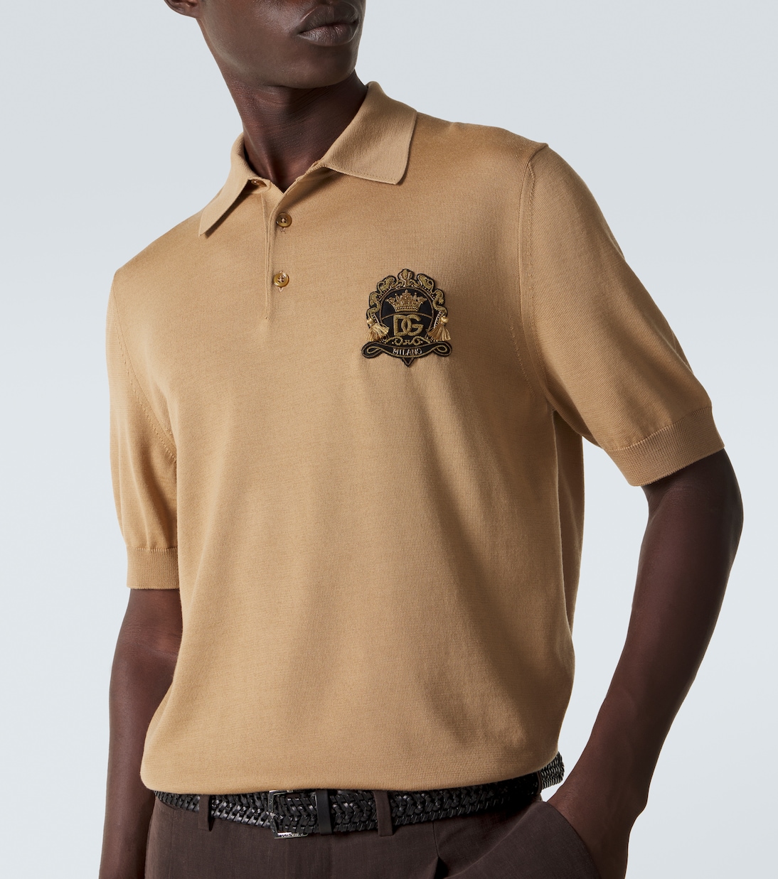 Virgin wool polo shirt | Dolce&Gabbana