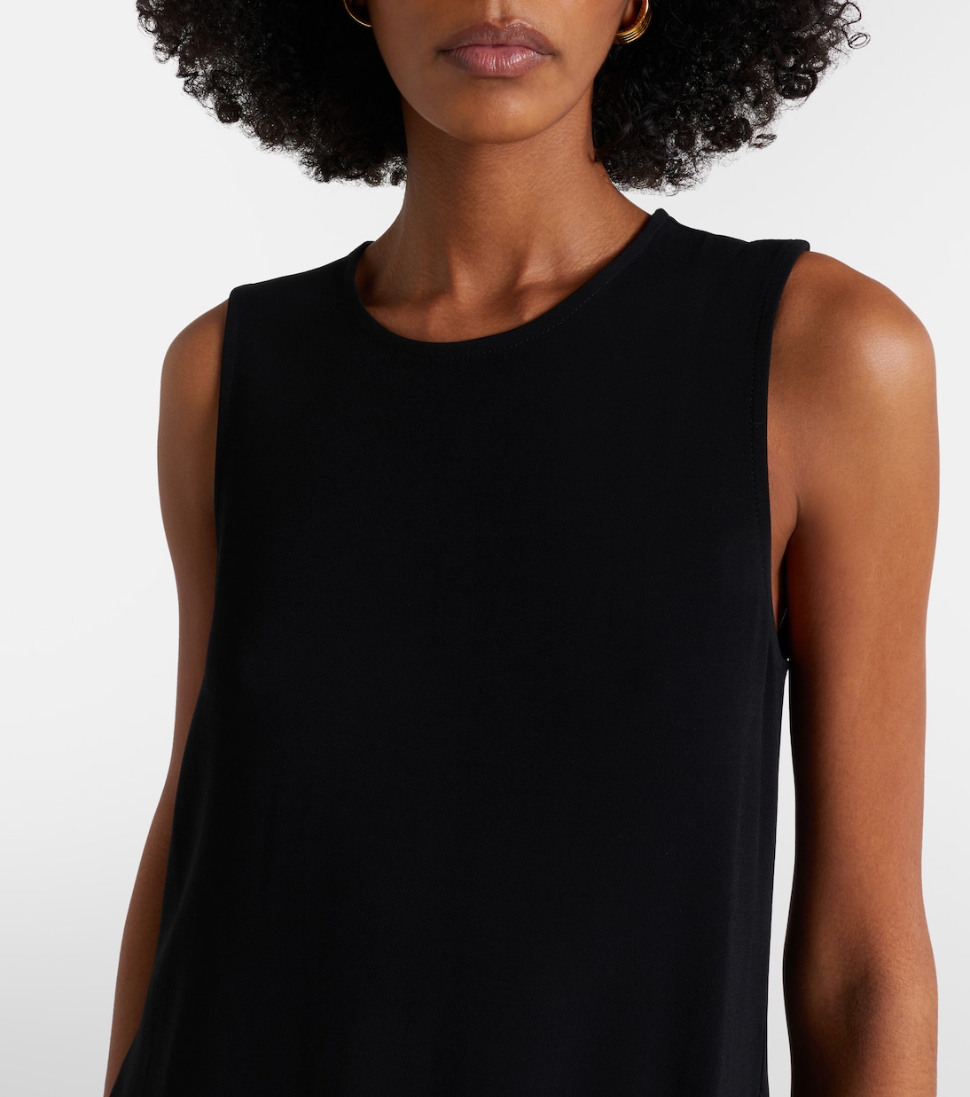 Jersey midi dress | Asceno