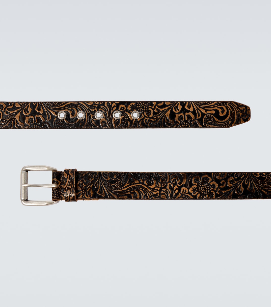 40mm paisley leather belt | Our Legacy