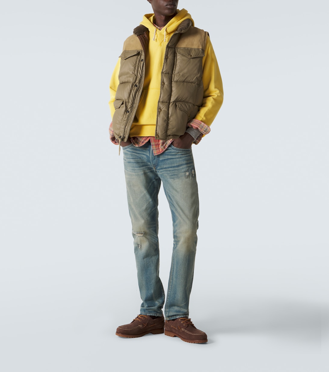 Cotton fleece hoodie | RRL