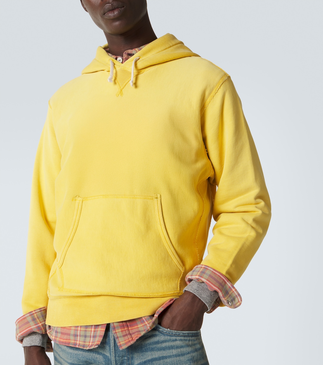 Cotton fleece hoodie | RRL