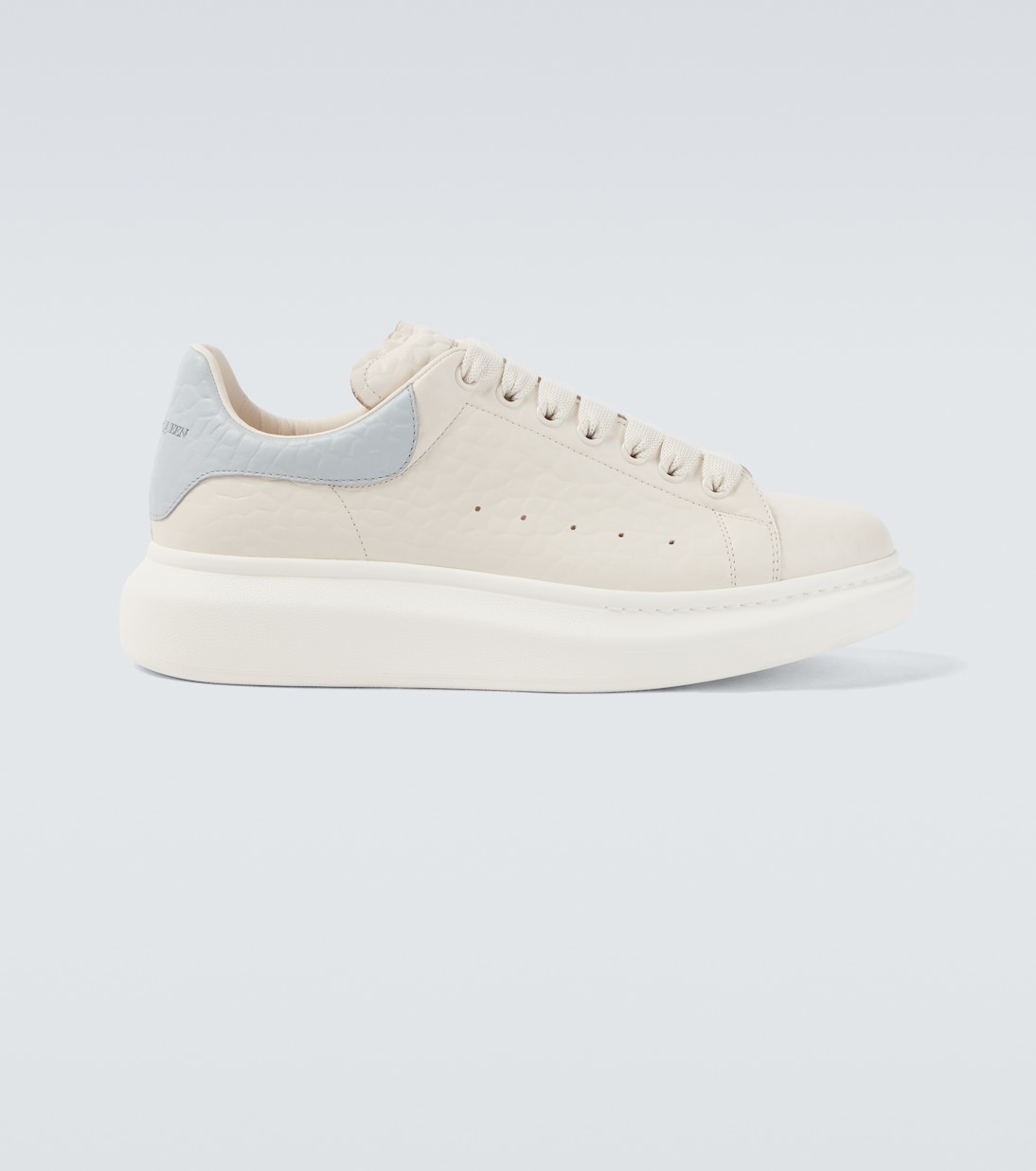 Oversized leather sneakers | McQueen