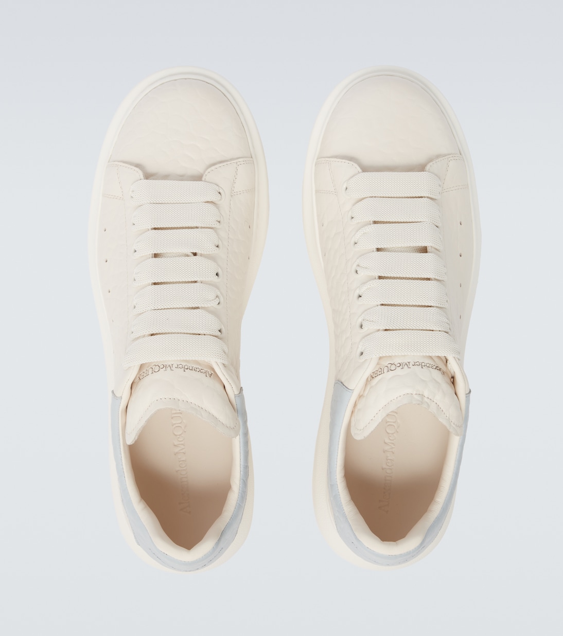 Oversized leather sneakers | McQueen