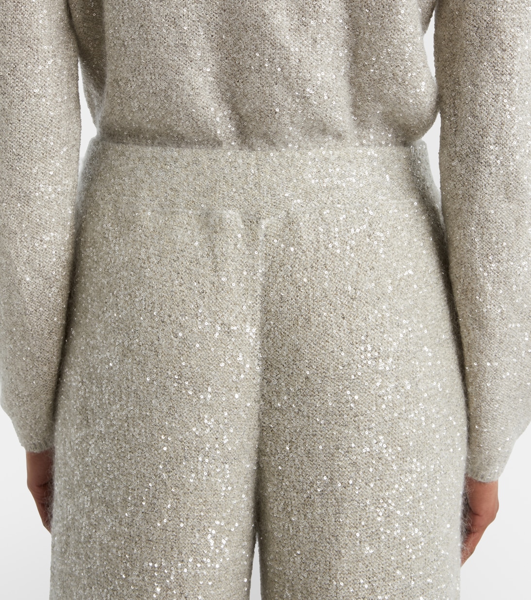 Weite Hose mit Pailletten | Brunello Cucinelli