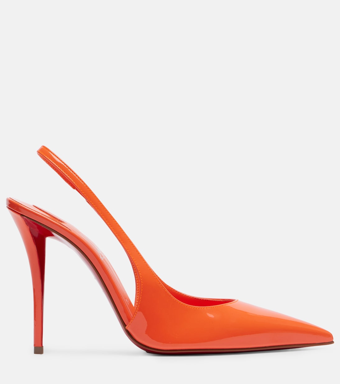 Escarpins slingback Miss Z en cuir verni | Christian Louboutin