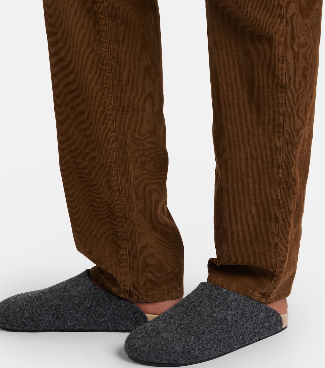 Bodhi cotton corduroy high-rise pants | The Row