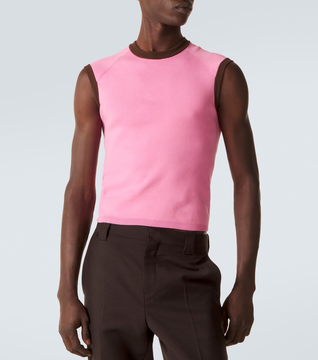 棉质坦克背心 | Versace