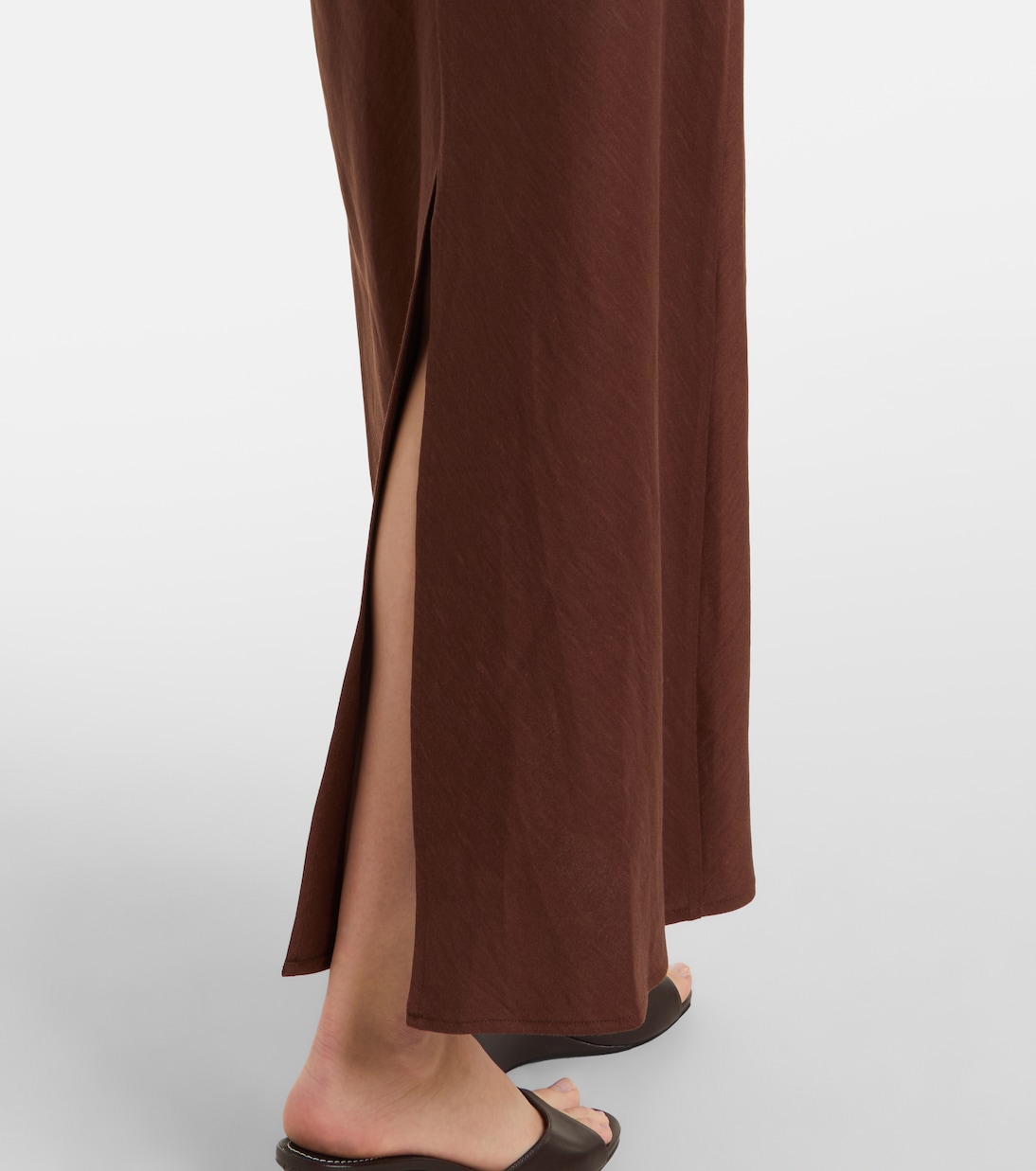 Midikleid Amelie aus einem Leinengemisch | Staud