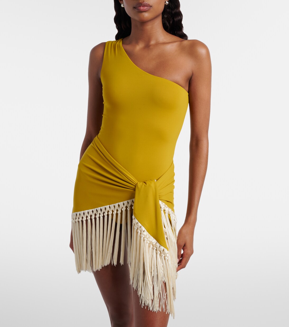 Set Yacare aus Badeanzug und Pareo | Taller Marmo