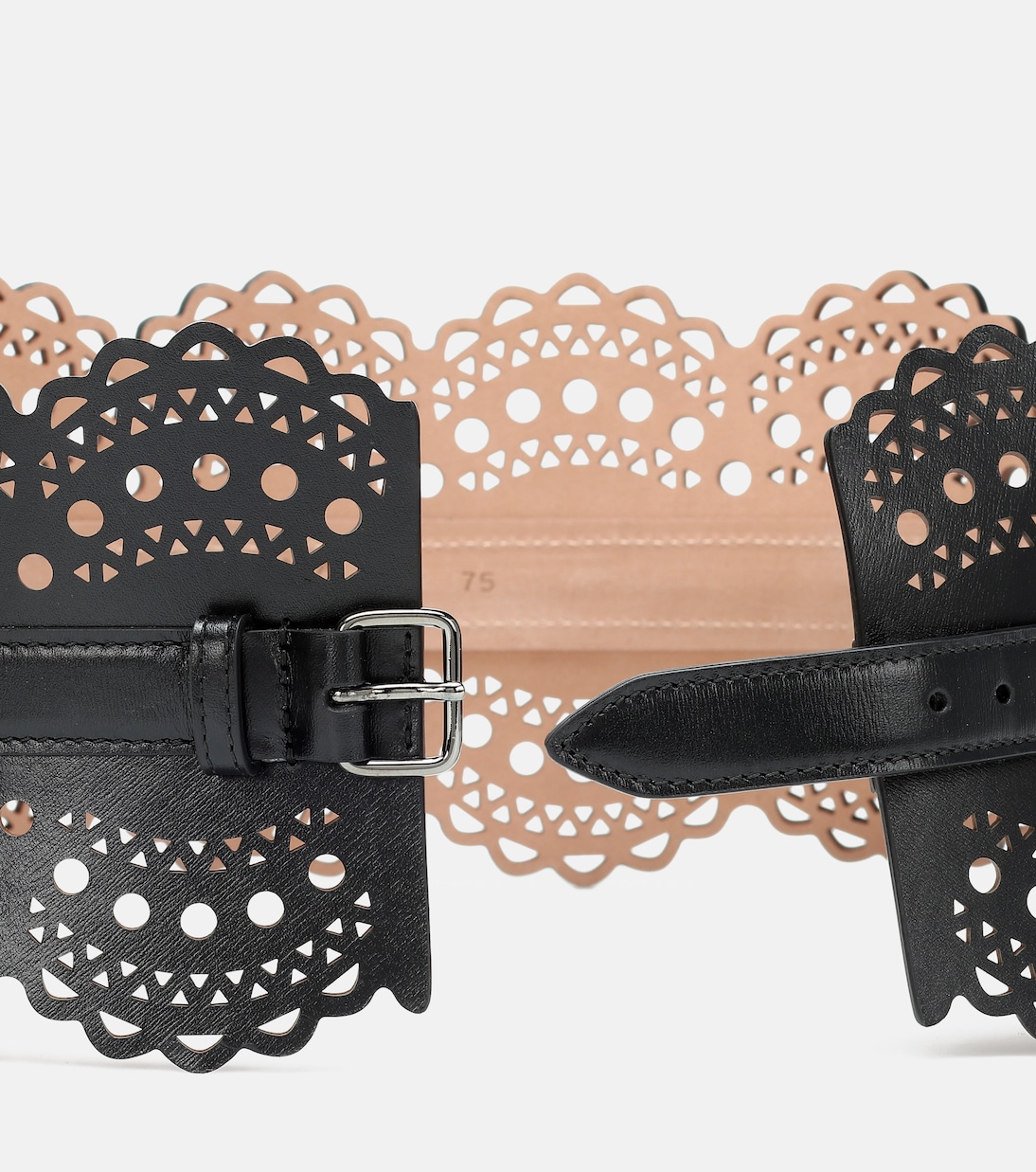 Cintura Corsetto in Pelle ALAÏA per Stile Giovane e Audace