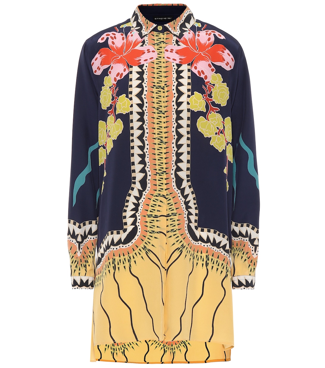 Printed silk blouse | Etro