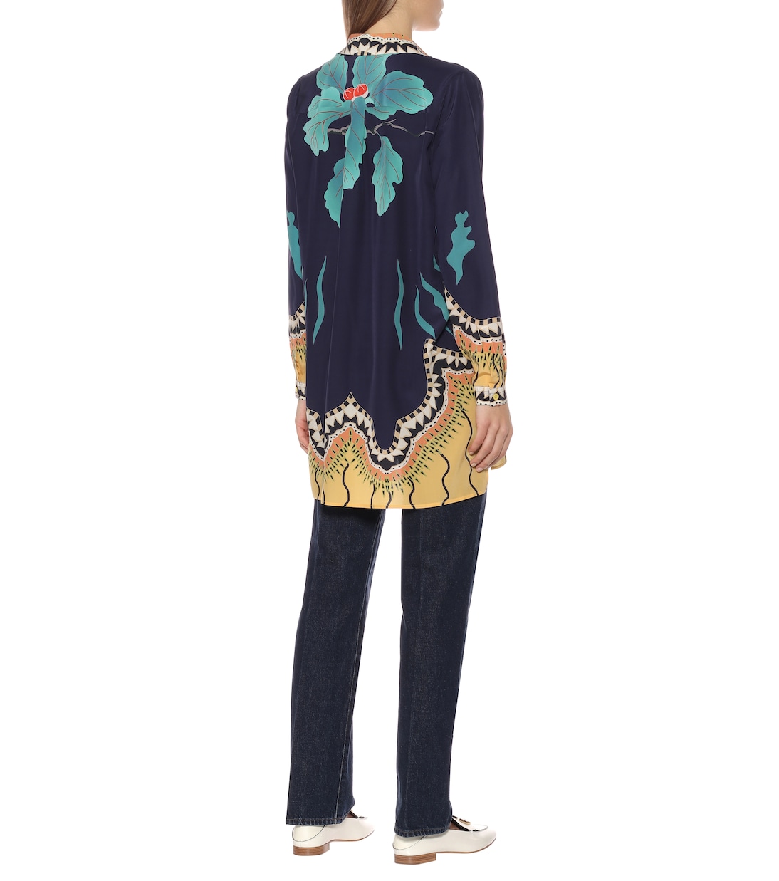 Printed silk blouse | Etro