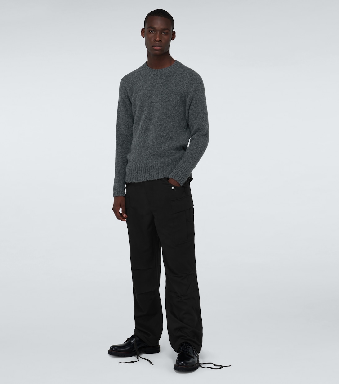 Wool combat cargo pants | Winnie New York