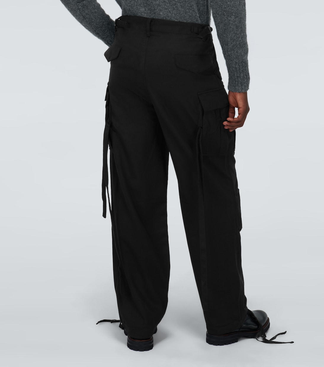 Wool combat cargo pants | Winnie New York
