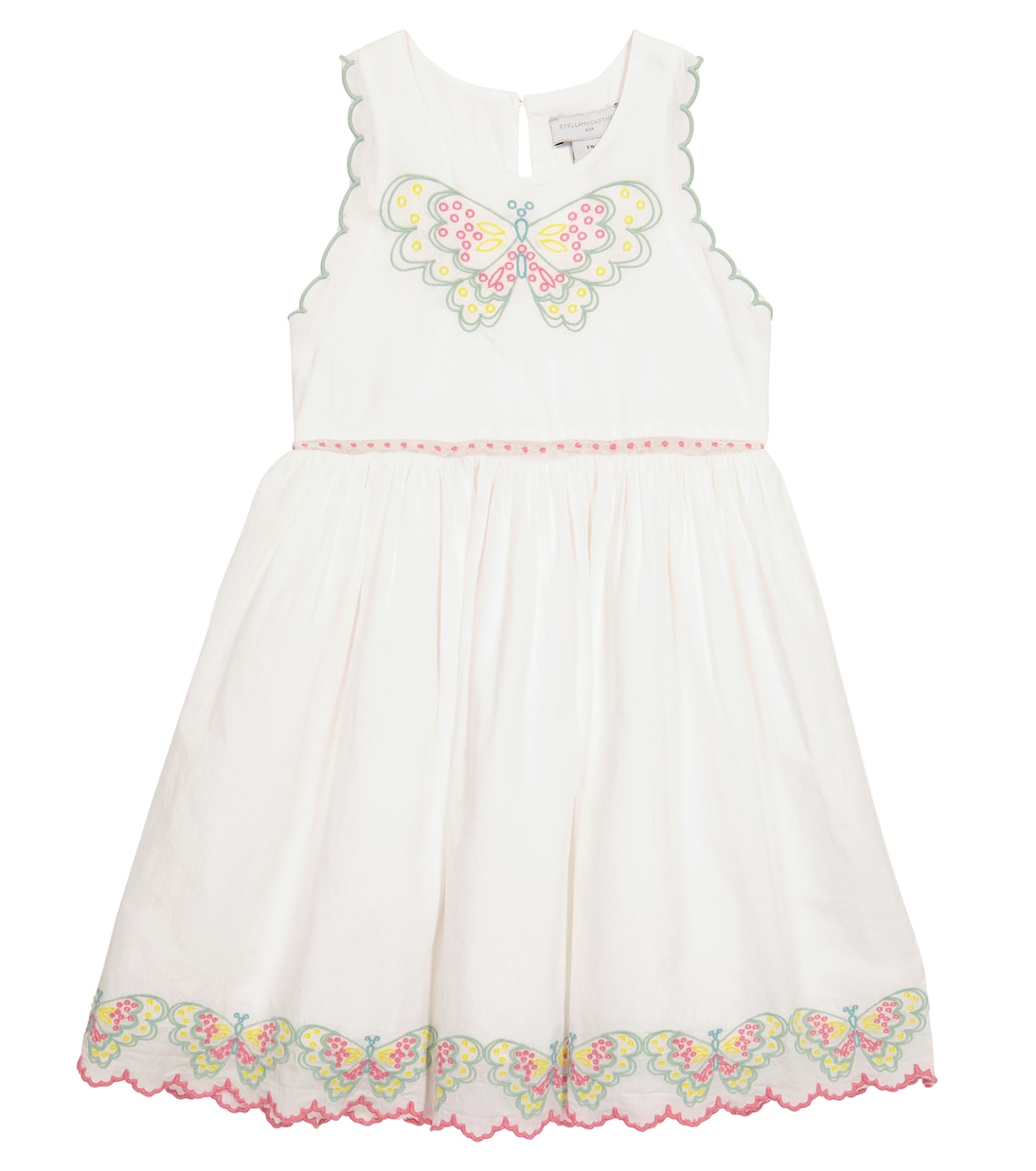 Embroidered cotton dress | Stella McCartney Kids