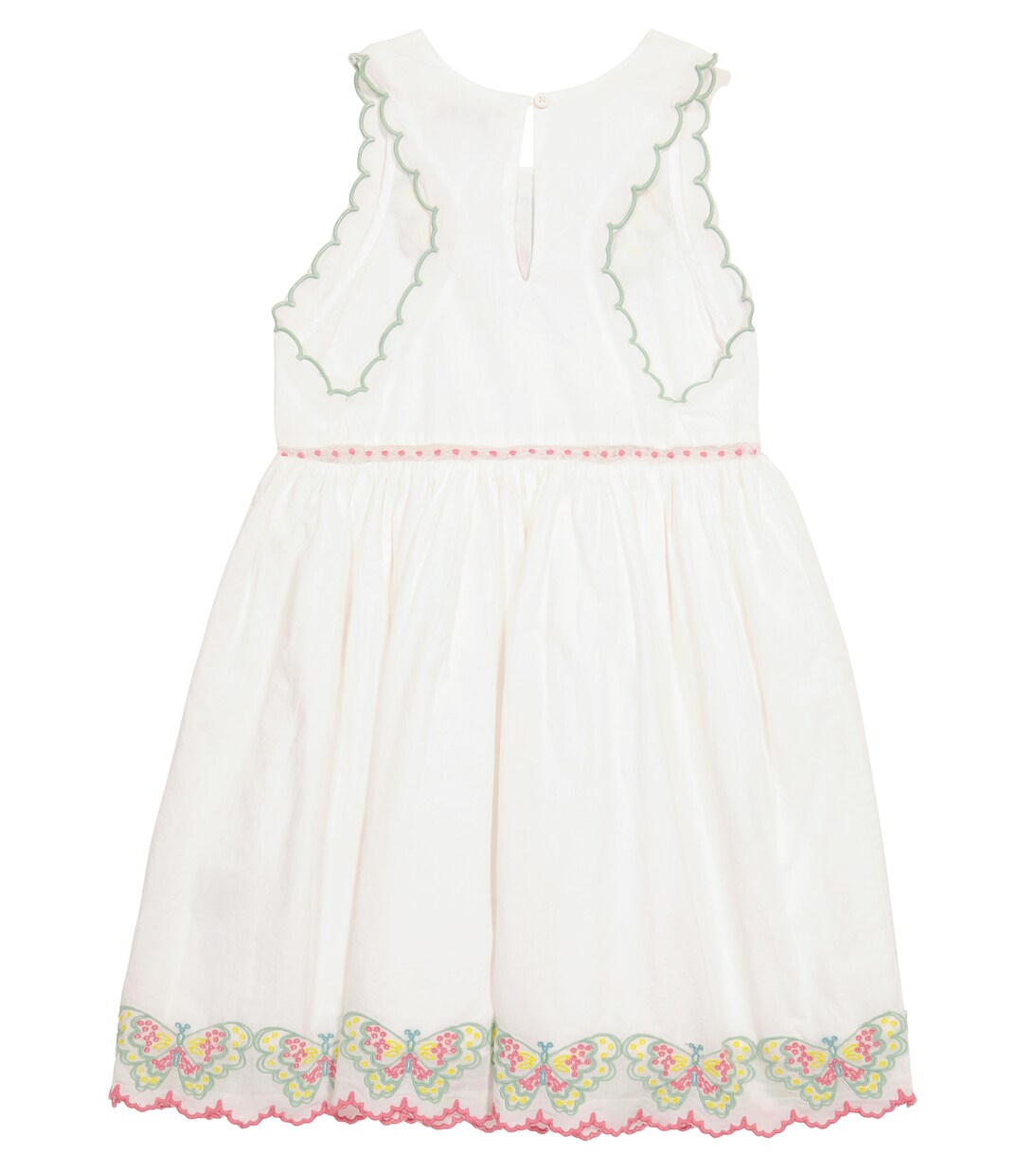 Embroidered cotton dress | Stella McCartney Kids