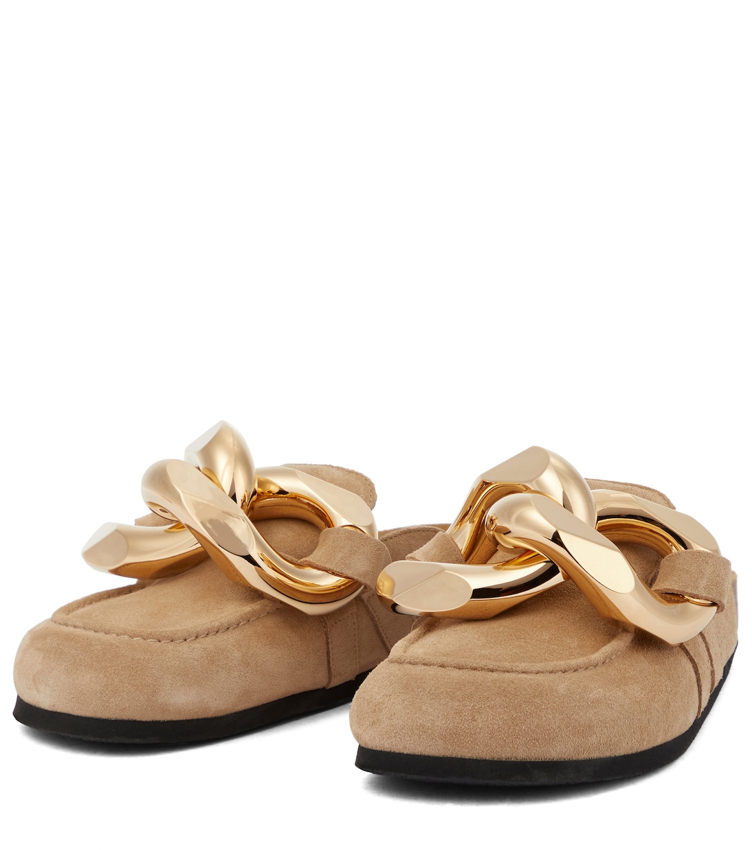 Slippers aus Veloursleder | JW Anderson