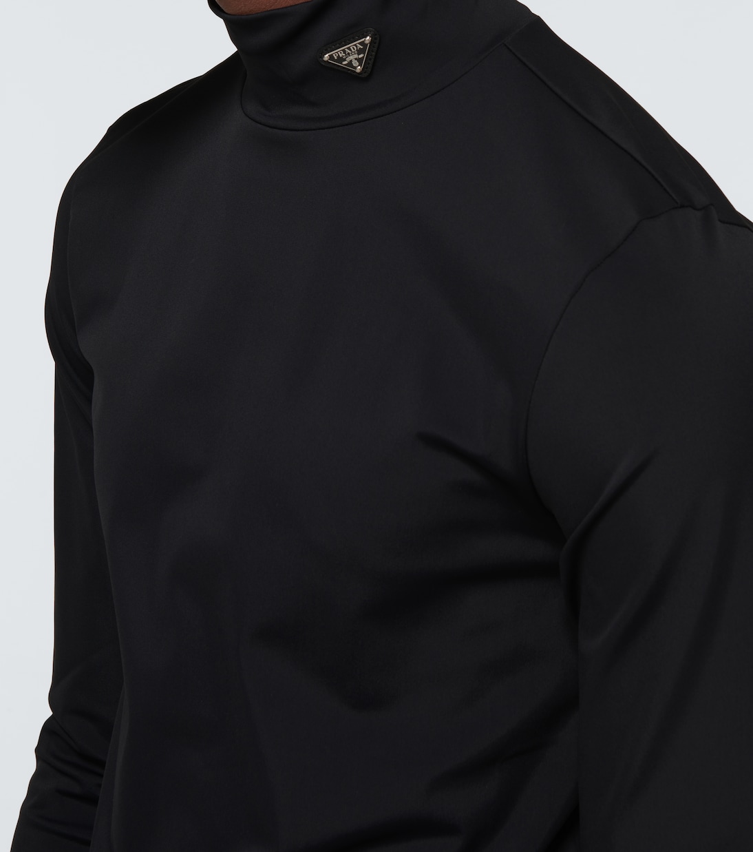 Rollkragenpullover aus Jersey | Prada