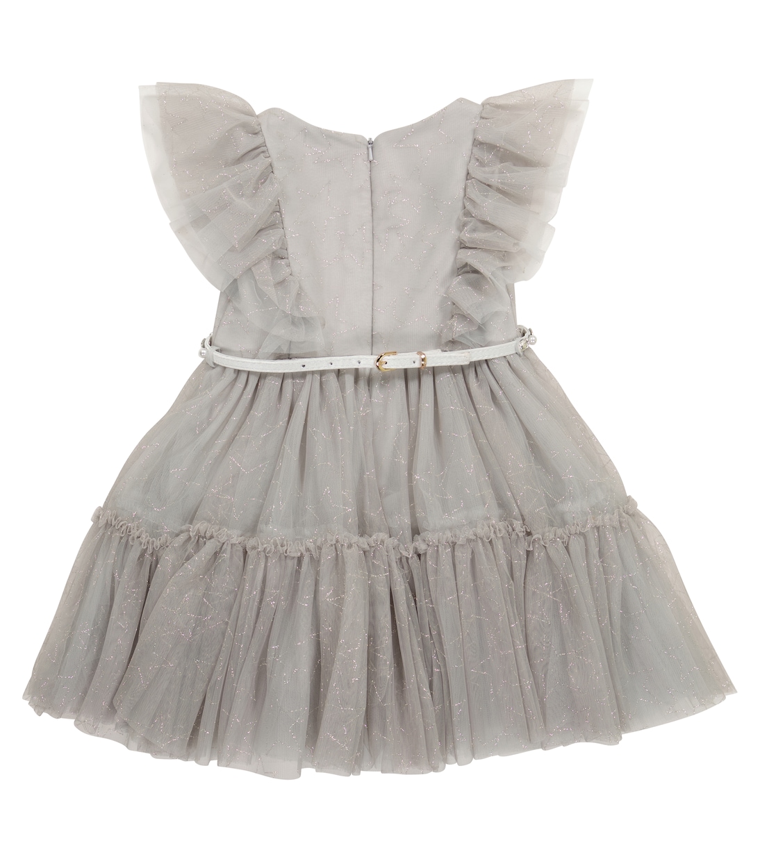 Abito in tulle con cristalli | Monnalisa
