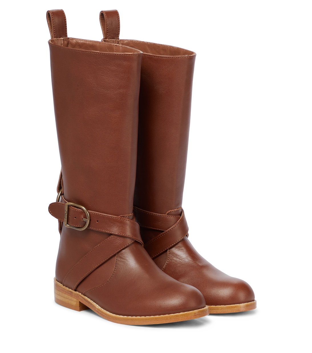 Bottes en cuir | Chloé Kids