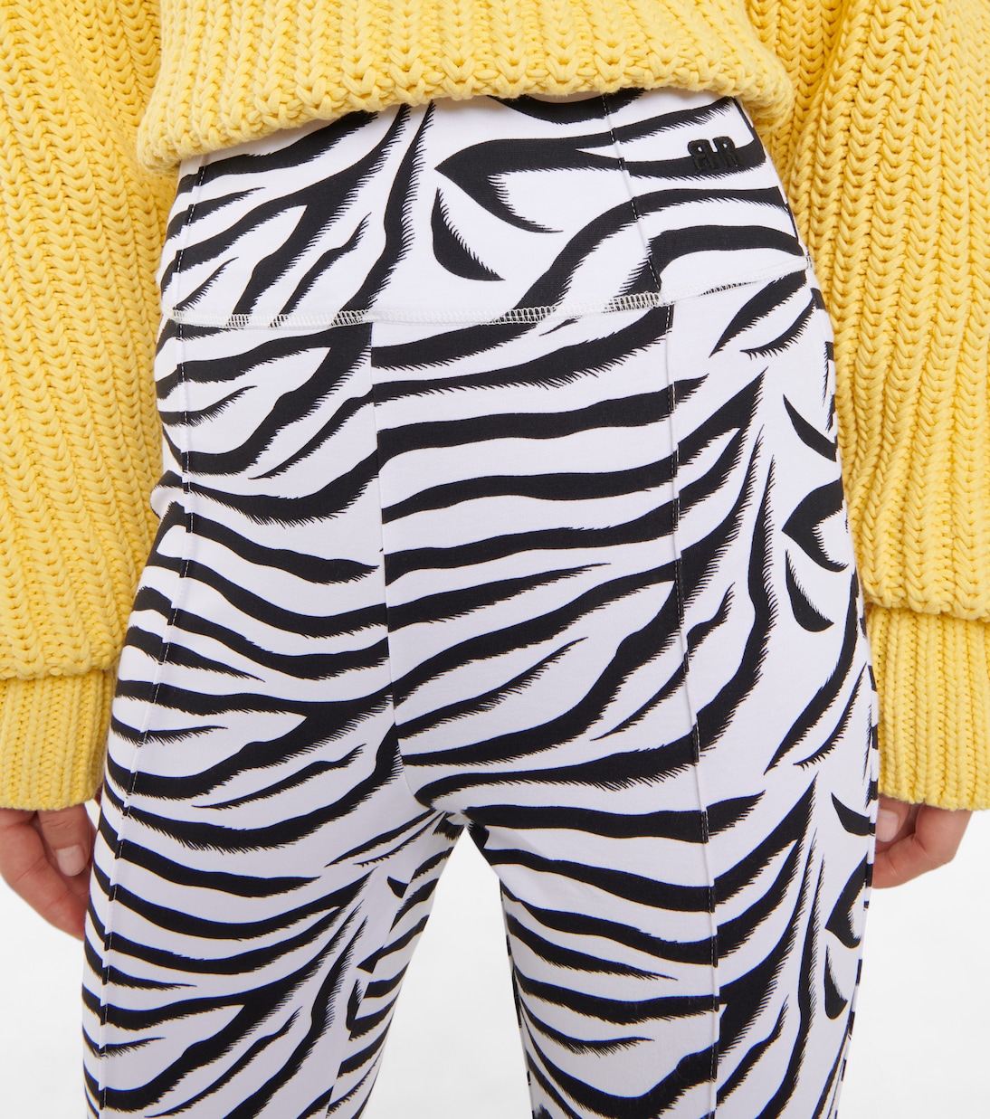 Elodie zebra print high-rise leggings | Rotate
