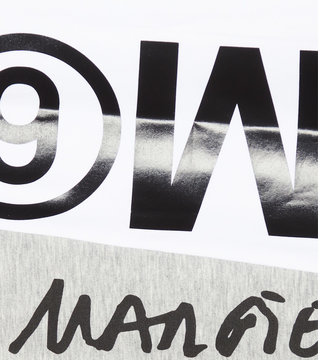 Logo cotton-blend leggings | MM6 Maison Margiela Kids
