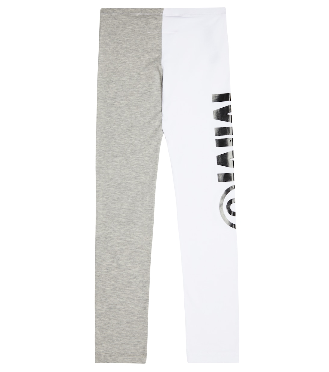 Logo cotton-blend leggings | MM6 Maison Margiela Kids