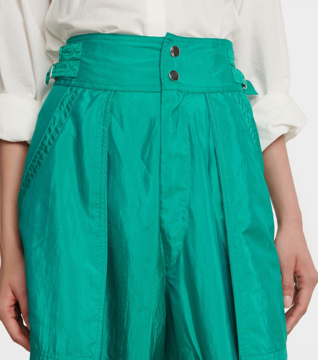 Pantalon tapered Olga à taille haute | Isabel Marant