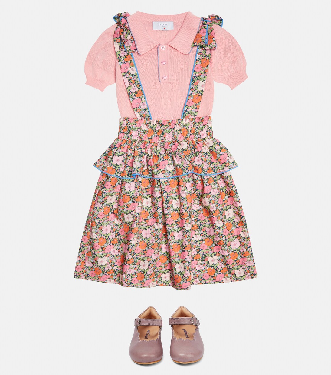 Bedrucktes Kleid Bella aus Baumwolle | Paade Mode