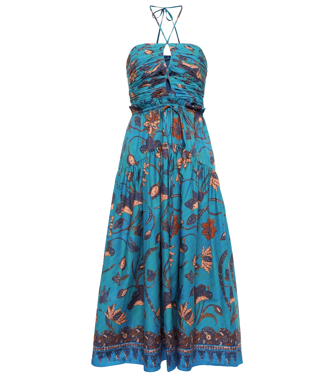 Vestido midi Ella floral | Ulla Johnson