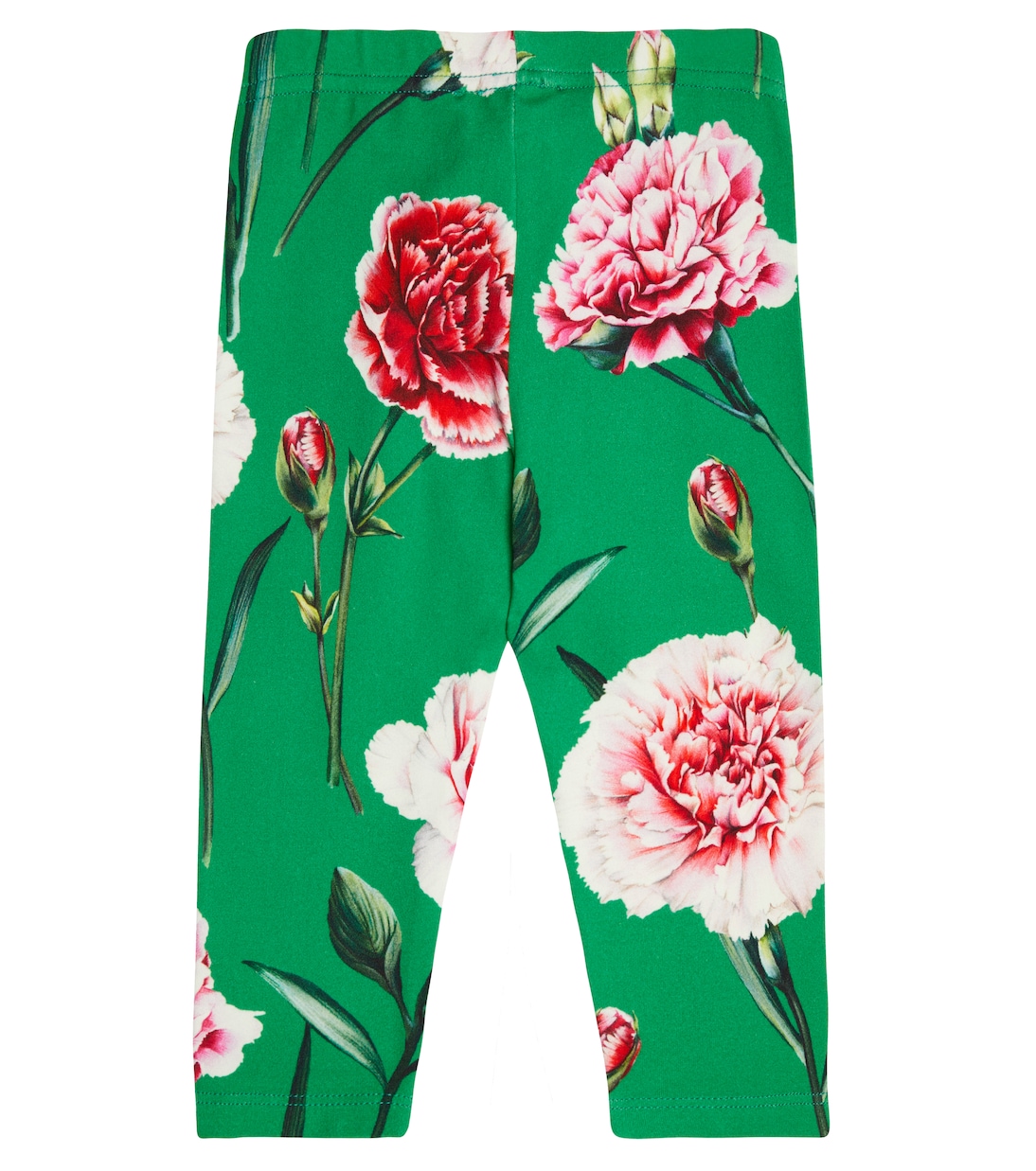 Bébé – Legging en coton mélangé à fleurs | Dolce&Gabbana Kids