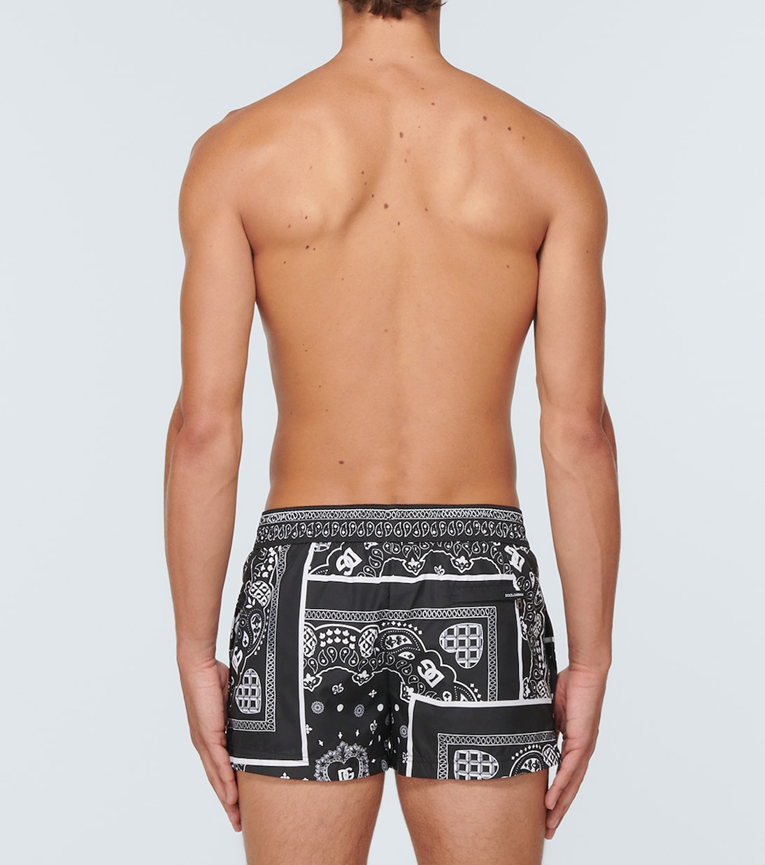 Bañador con estampado bandana | Dolce&Gabbana