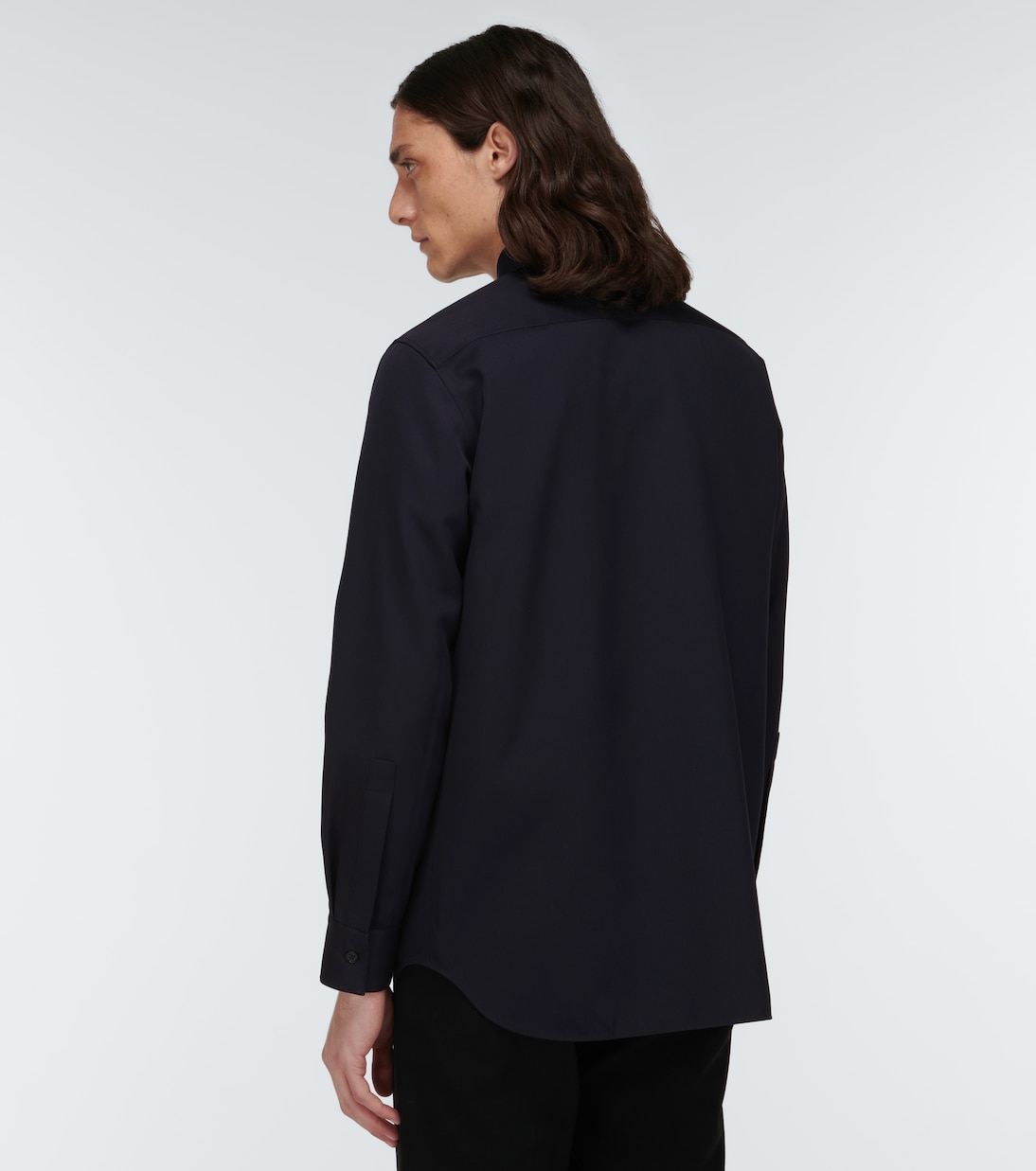 Camisa en gabardina de lana | Jil Sander