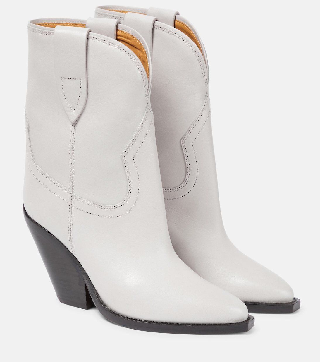 Isabel marant cowboy boots white store