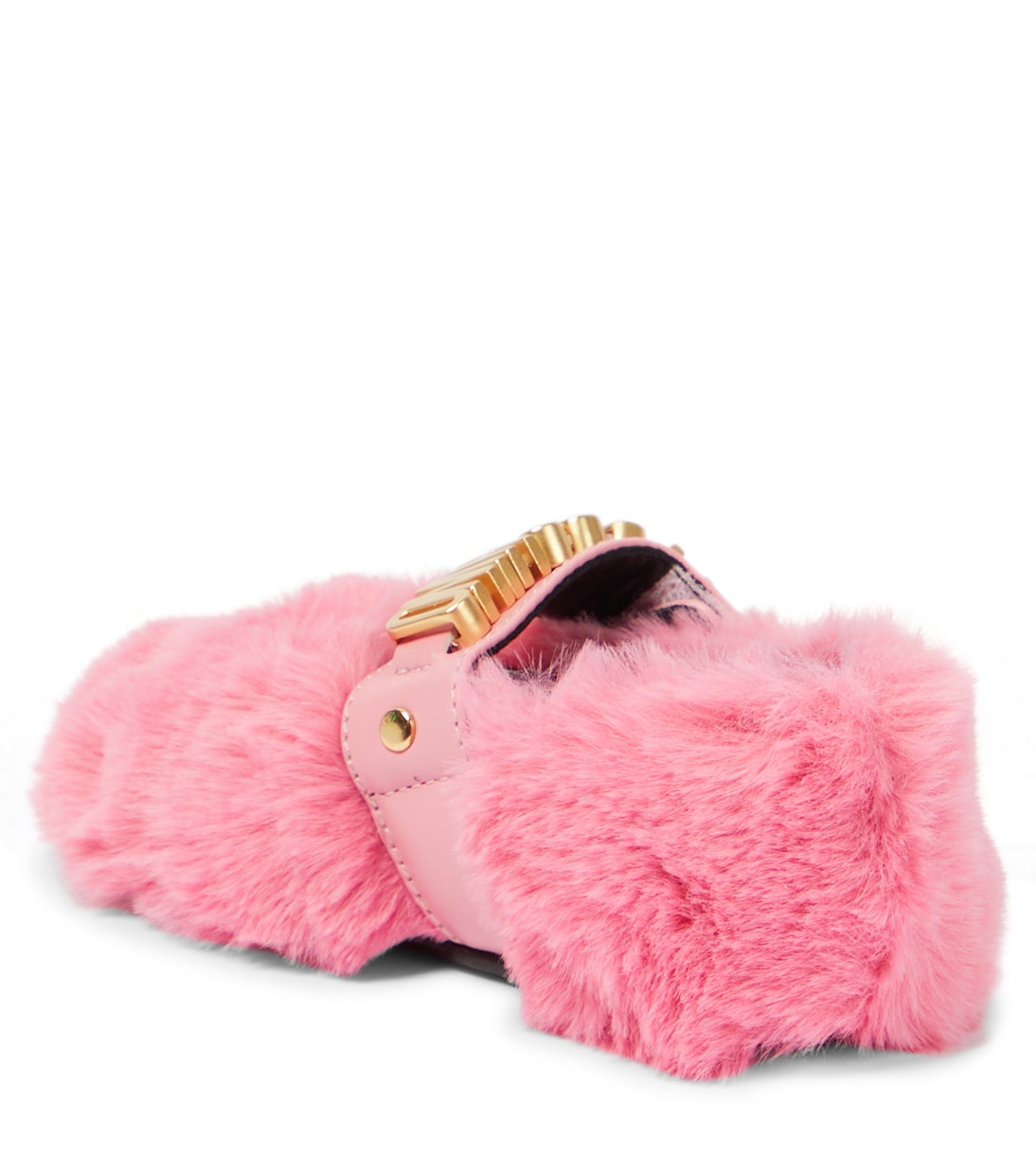 Baby faux fur flats | Moschino Kids