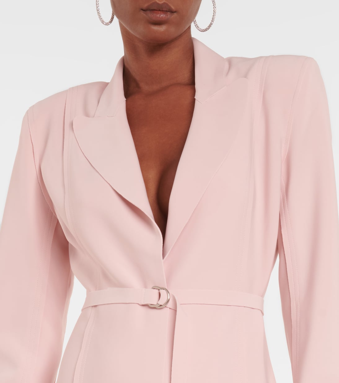 Belted jersey minidress | Norma Kamali