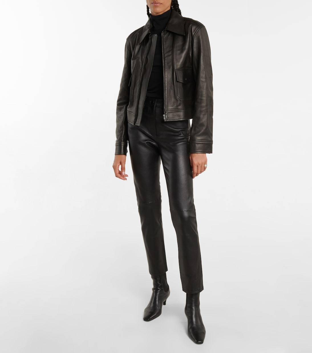 Veste Joanne en cuir | Joseph