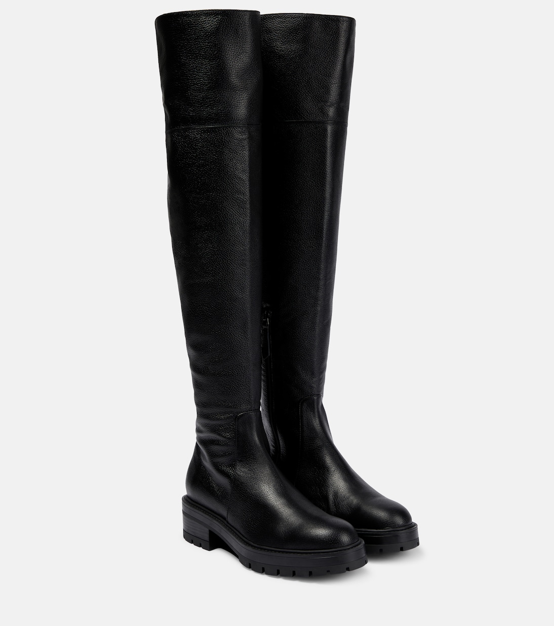 Botas mosqueteras Whitney de piel | Aquazzura