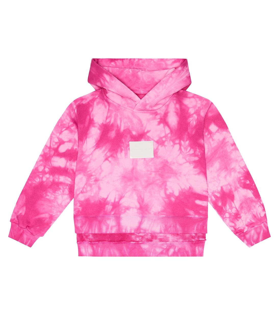 Felpa tie-dye in cotone con cappuccio | MM6 Maison Margiela Kids
