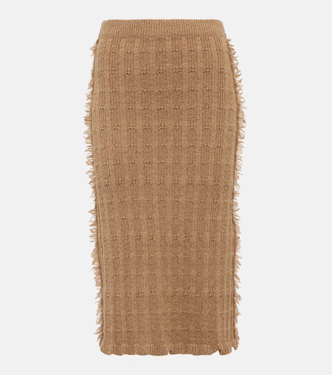 Falda midi en mezcla de lana | Acne Studios