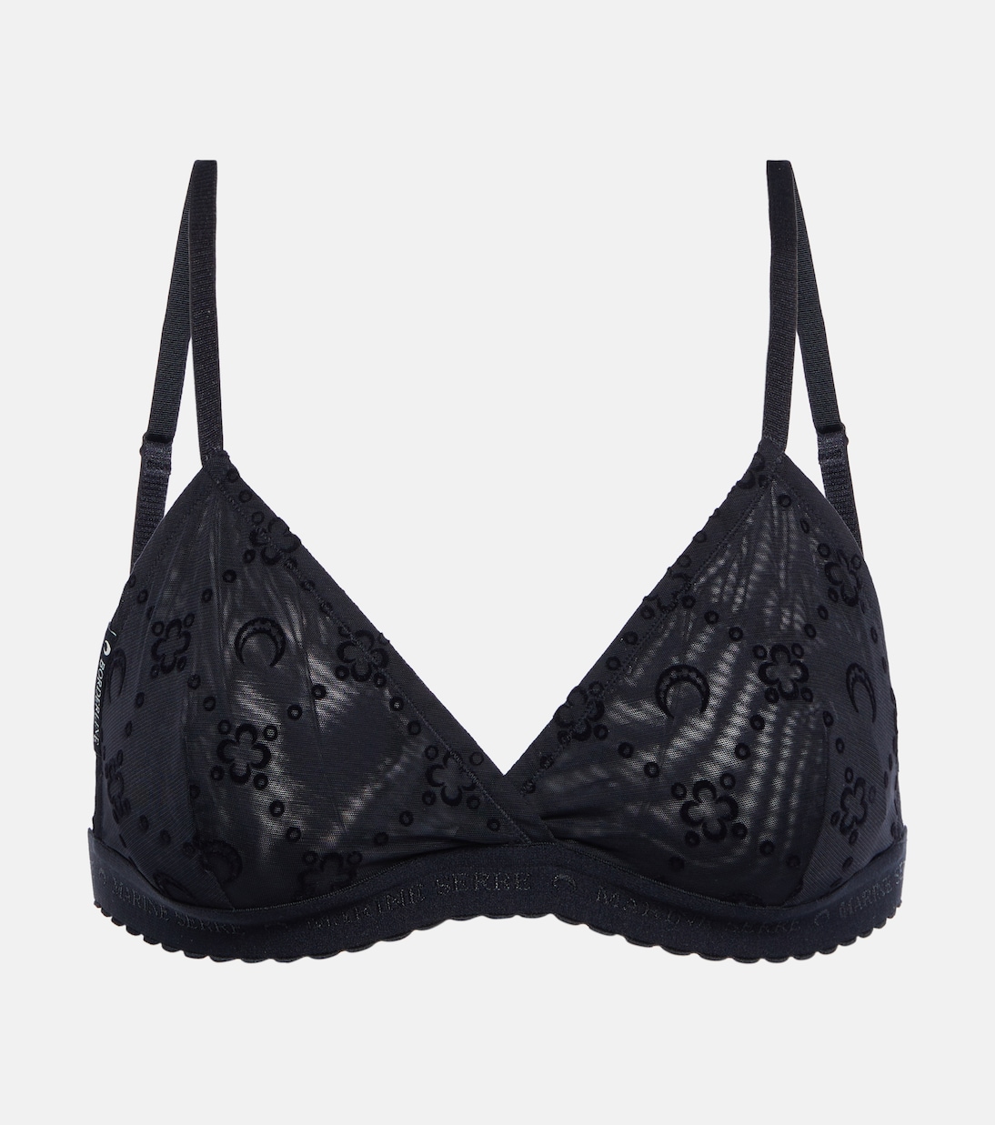 Bralette Moonogram aus Mesh | Marine Serre