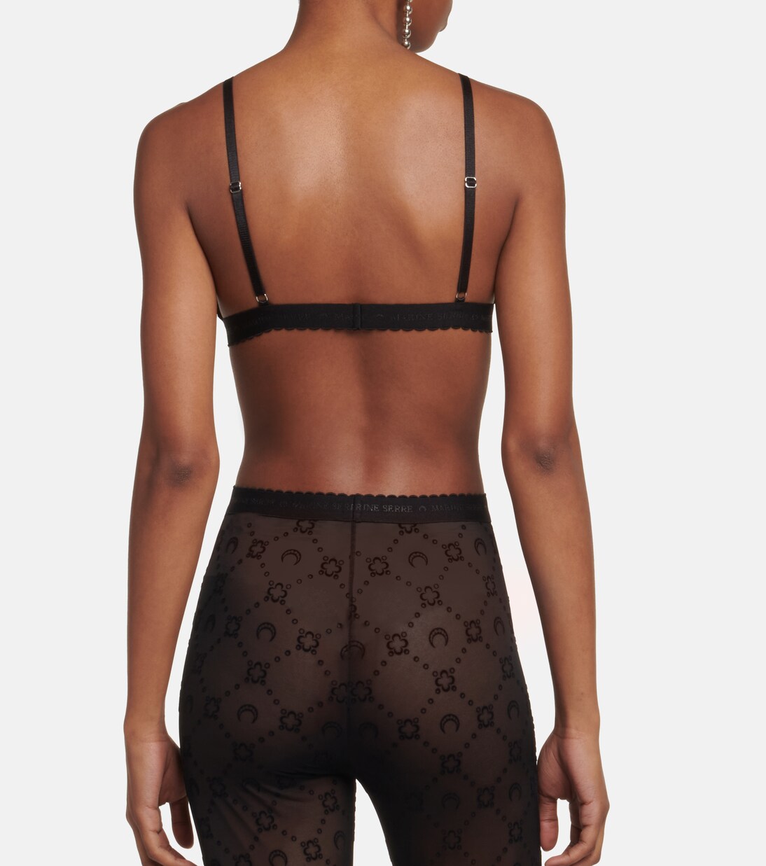 Bralette Moonogram aus Mesh | Marine Serre