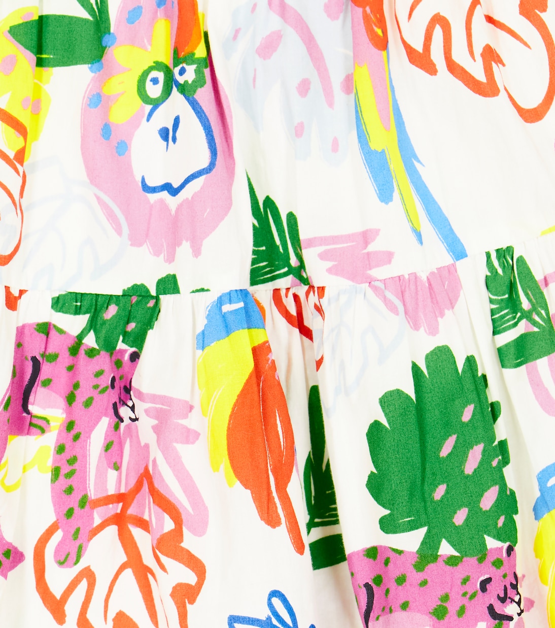 Falda de algodón estampada | Stella McCartney Kids