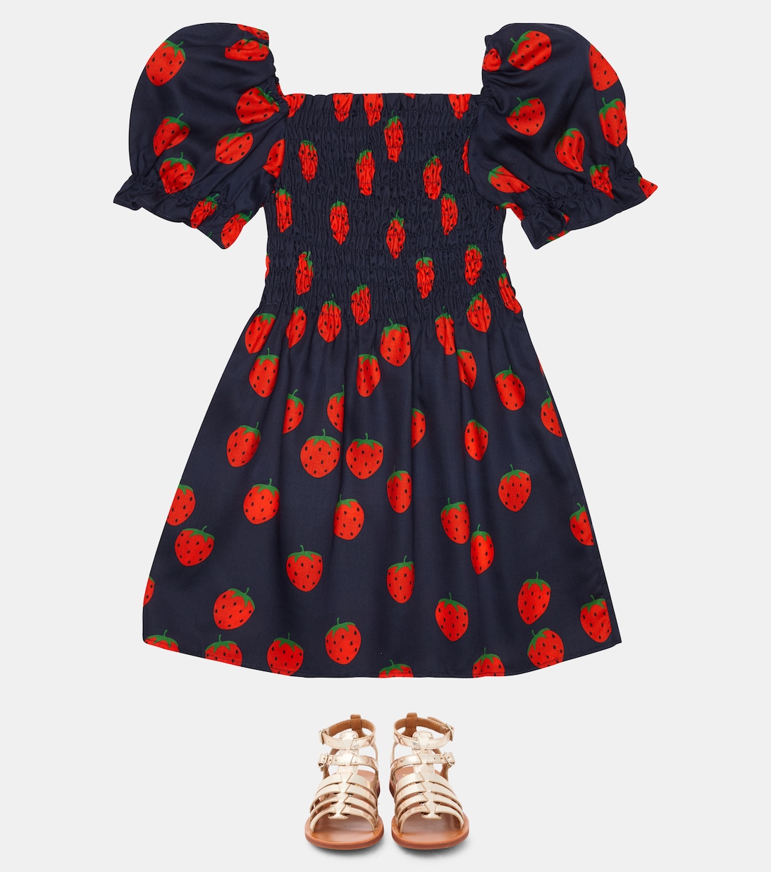 Bedrucktes Kleid | Mini Rodini